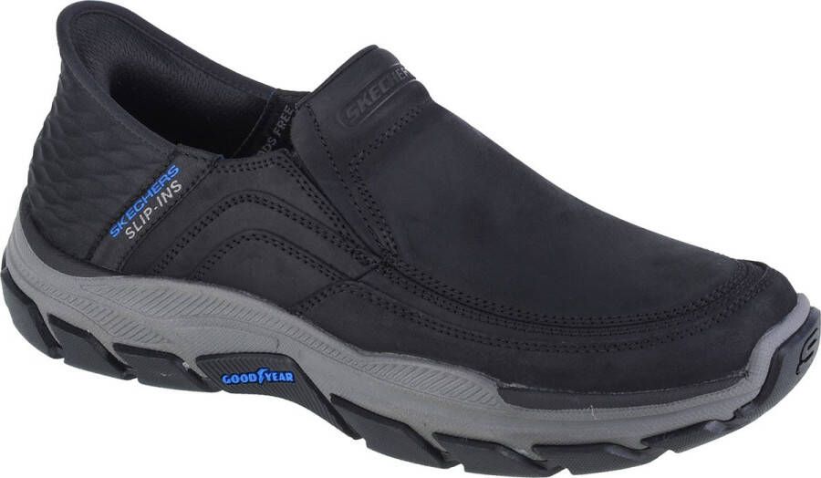 Skechers Respected Elgin Slip-ins 204810-BLK Mannen Zwart Sneakers