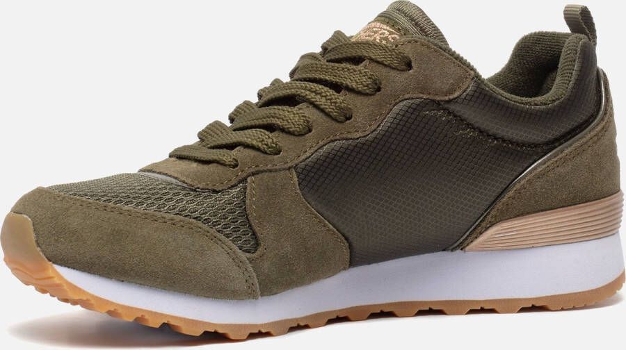 Skechers Sneakers GoldN Gurl Vrijetijdsschoen halfschoen veterschoen met air-cooled memory foam