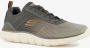 Skechers Ripkent heren sneakers groen Extra comfort Memory Foam - Thumbnail 1