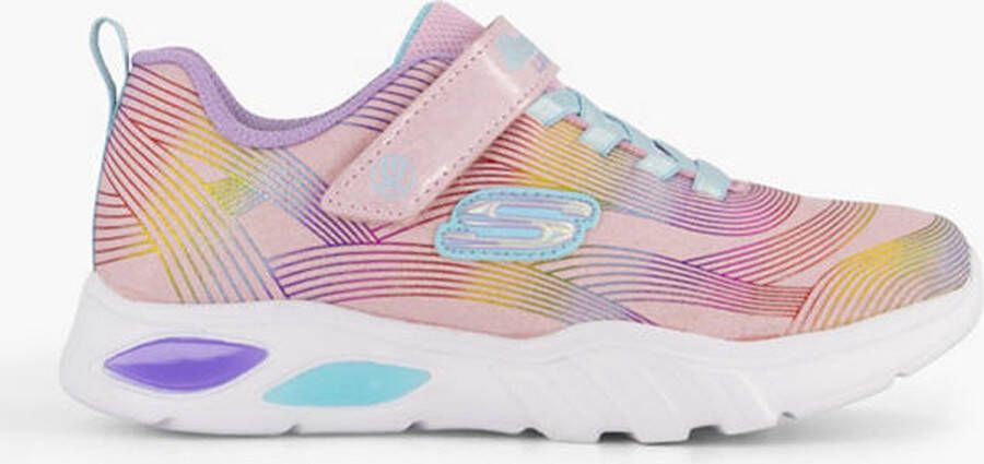 Skechers Roze sneaker lichtjes