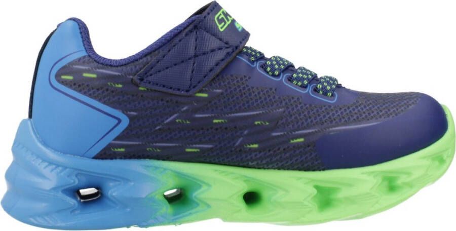 Skechers S Lights Quantroid Vortex 2.0 Sneakers LED Schoenen Trainers 400604L NVBL