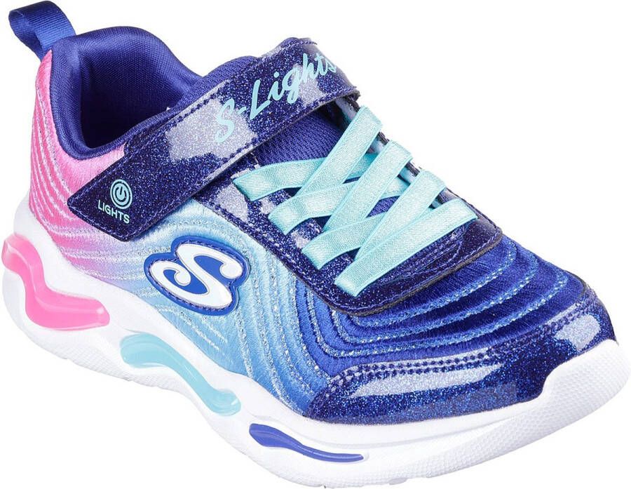 Skechers S-Lights Wavy Beams OMBRE EXPRESS Sneakers Schoenen 302327L NVMT