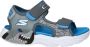 Skechers S-Slights Creature of Splash Jongens Sandalen Grijs - Thumbnail 3