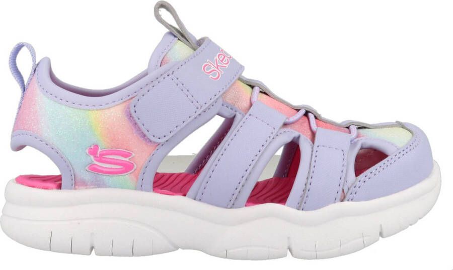 Skechers Sandalen Flex Splash Daylight Shimme 303276L LVHP Lila Multicolor - Foto 1