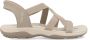 Skechers Sandalen Slip-ins: Reggae Slim Stretch Flex 163460 TPE Taupe Grijs - Thumbnail 1