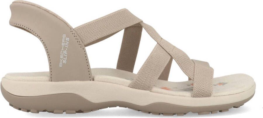 Skechers Sandalen Slip-ins: Reggae Slim Stretch Flex 163460 TPE Taupe Grijs - Foto 1