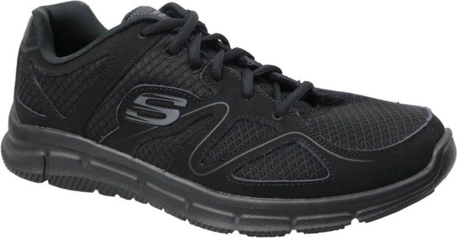 Skechers Verse Flash Point Sneaker Heren Sneakers Mannen zwart grijs