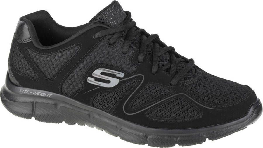 Skechers Sneakers VERSE-FLASH POINT met memory foam-uitrusting vrijetijdsschoen halfhoge schoen veterschoen