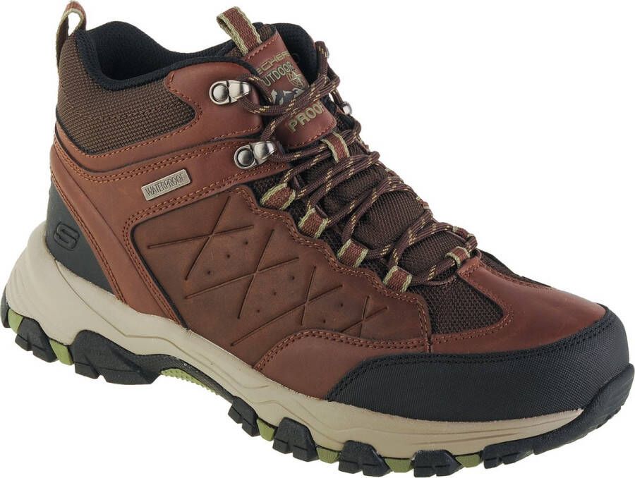 Skechers RELAXED FIT SELMEN TELAGO outdoor tracking-wandelsneakers voor heren bruin