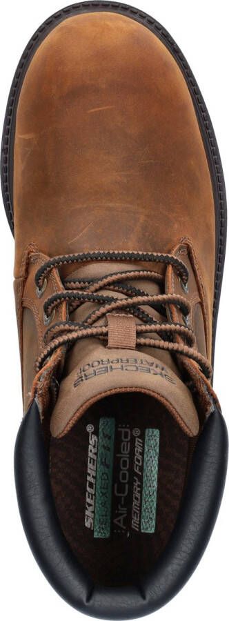 Skechers Sergeants heren veterboot Bruin