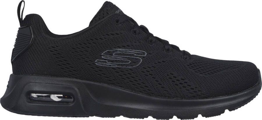 Skechers Skech-Air Court Slick Avenu Dames Sneakers Zwart