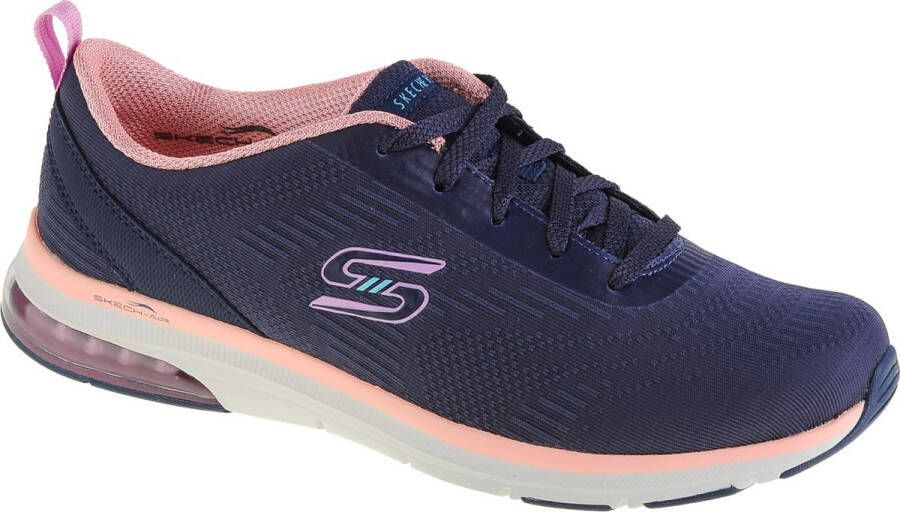 Skechers Skech Air Edge Mellow Days 104296 NVCL Vrouwen Marineblauw Sneakers