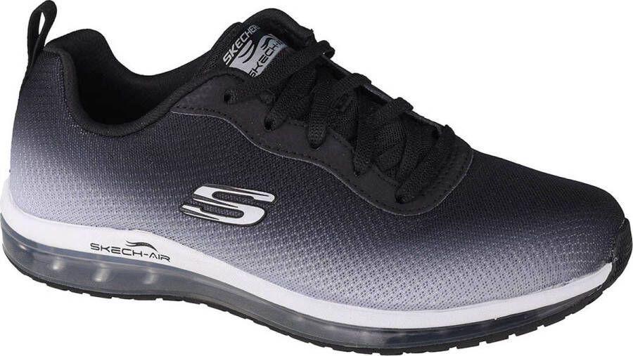 Skechers Skech-Air Element 12640-BKW Vrouwen Zwart Sneakers Sportschoenen