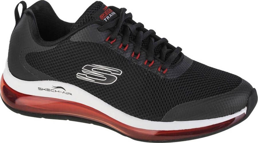 Skechers Skech-Air Element 2.0 Lomar BKRD Mannen Zwart Sneakers Sportschoenen