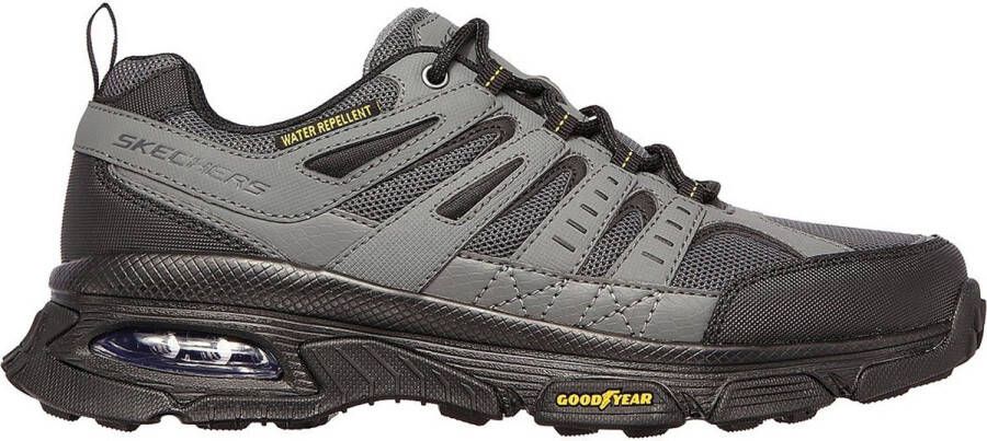 Skechers Skech-Air Envoy Heren Wandelschoenen Grijs Zwart