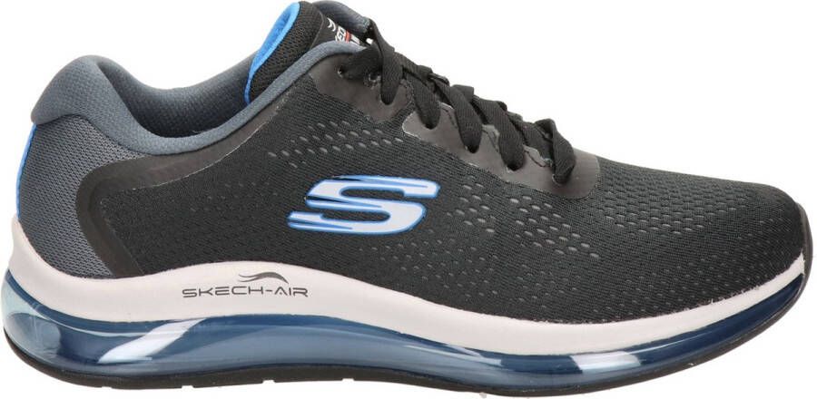 Skechers Skech Air Element 2.0 Ventin 232240 BKBL Mannen Zwart Sneakers Sportschoenen