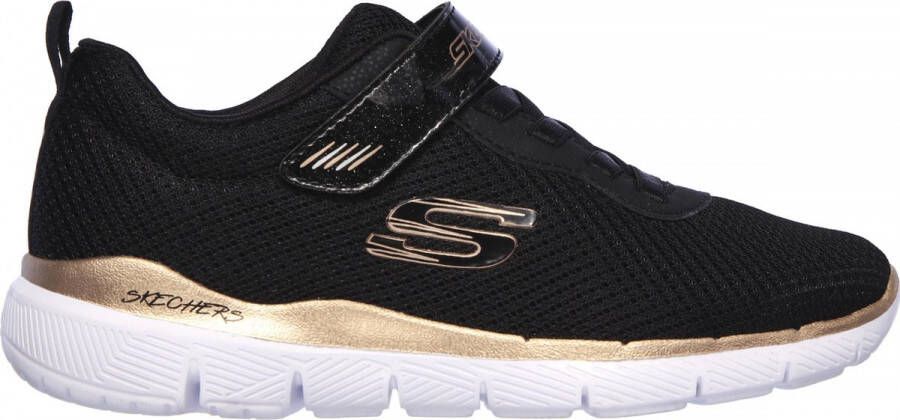 Skechers Skech Appeal 3.0 Core Instinc Meisjes Sneakers Black Gold