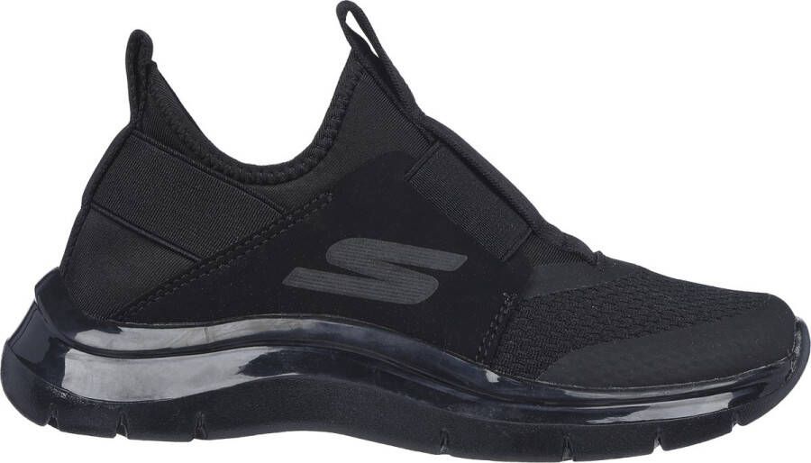 Skechers sneakers zwart Jongens Textiel 34 | Sneaker van