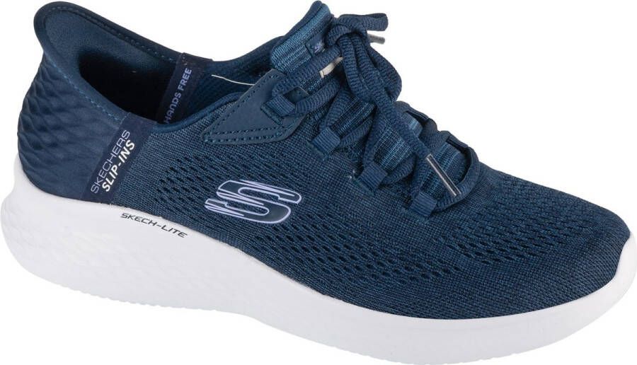 Skechers Skech-Lite Pro NATURAL BEAUTY dames sneaker slip-ins 150012 NVLV blauw