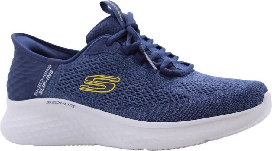 Skechers Stijlvolle Sneaker voor Actieve Levensstijl Blue Heren