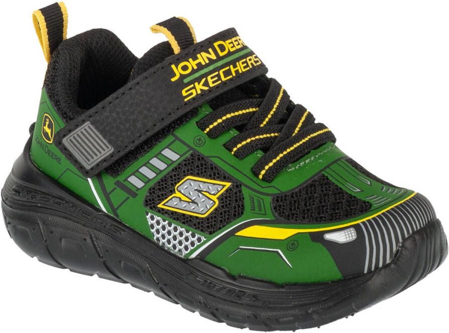 Skechers Skech Tracks Tractor-Tronix Jongens Sneakers Groen