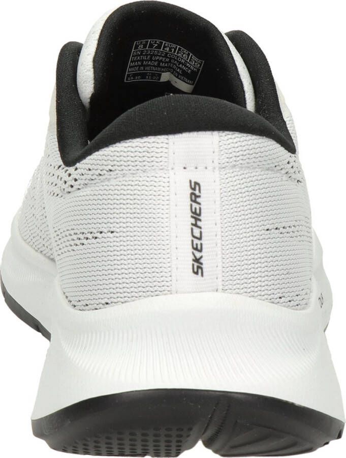 Skechers Skecher Equalizer 5.0 heren sneaker Wit zwart