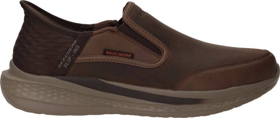 Skechers Slade Cooper Slip-Ins Instappers Heren Bruin