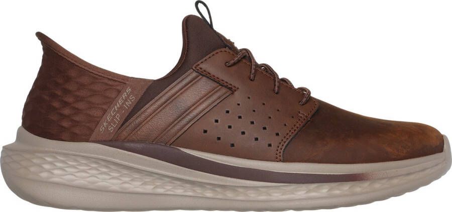 Skechers Slip-Ins: Slade Zachary 210828-CDB Mannen Bruin Sneakers