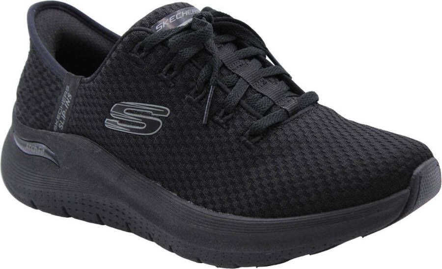 Skechers Hands Free Skip-Ins Arch Fit 2.0 dames sneaker Zwart