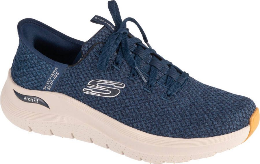 Skechers Slip-ins: Arch Fit 2.0 Look Ahead 232462-NVY Mannen Marineblauw Sportschoenen