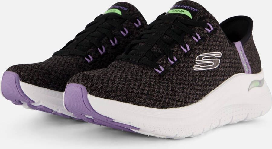 Skechers Slip-ins Arch fit 2.0 sneakers zwart Dames