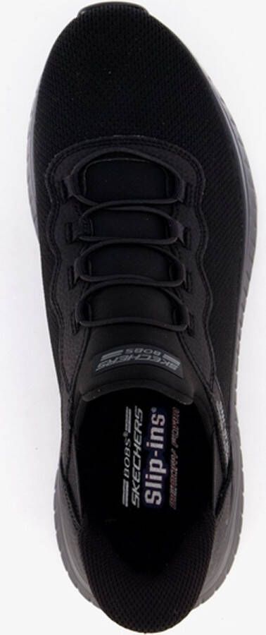 Skechers Slip-ins: BOBS Sport Squad Chaos heren Zwart Extra comfort Memory Foam