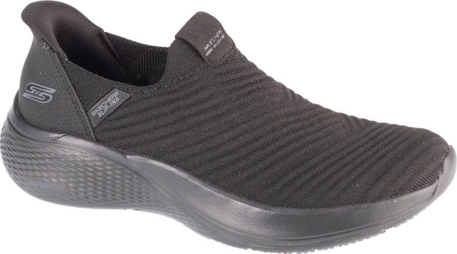 Skechers Slip-Ins Bobs Infinity Daily 117508-BBK Vrouwen Zwart Sneakers