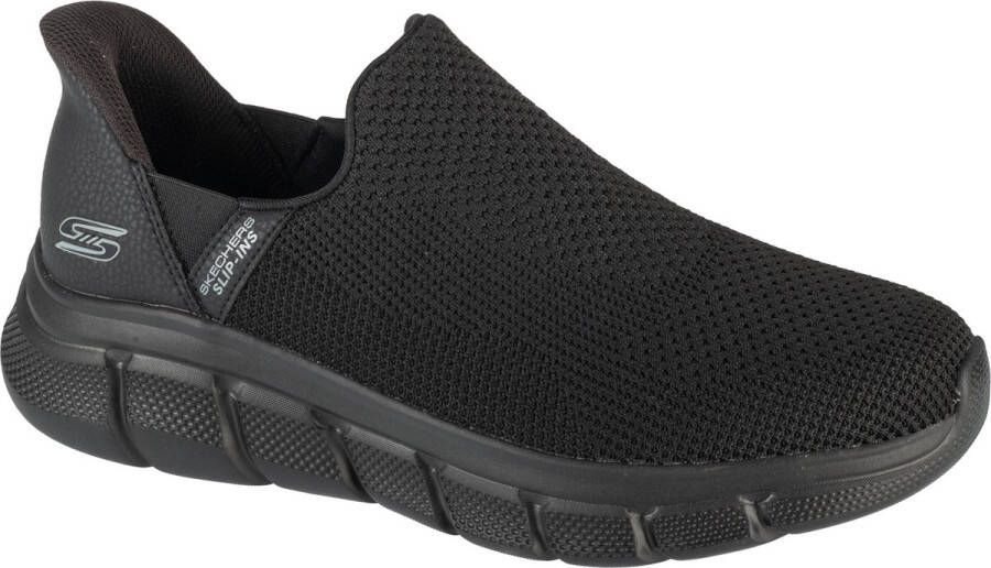 Skechers Slip-Ins: Bobs Sport B Flex Resilient Edge 118306-BBK Mannen Zwart Sneakers