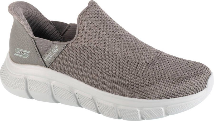 Skechers Slip-Ins: Bobs Sport B Flex Resilient Edge 118306-GRY Mannen Grijs Sneakers