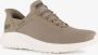 Skechers Slip-ins Bobs Sport dames sneakers beige Extra comfort Memory Foam - Thumbnail 1