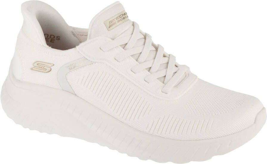 Skechers Slip-Ins: BOBS Sport Squad Chaos Current Muse Vrouwen Grijs Sneakers Sportschoenen