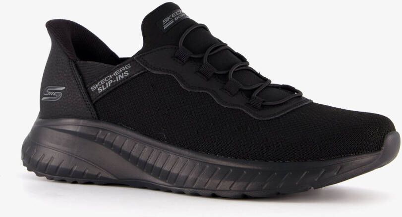 Skechers Slip-ins: BOBS Sport Squad Chaos heren Zwart Extra comfort Memory Foam