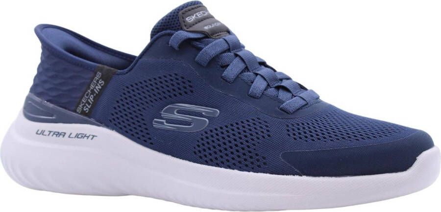 Skechers Stijlvolle herensneaker voor dagelijks gebruik Blue Heren