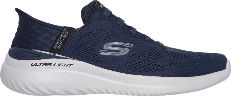 Skechers Stijlvolle herensneaker voor dagelijks gebruik Blue Heren