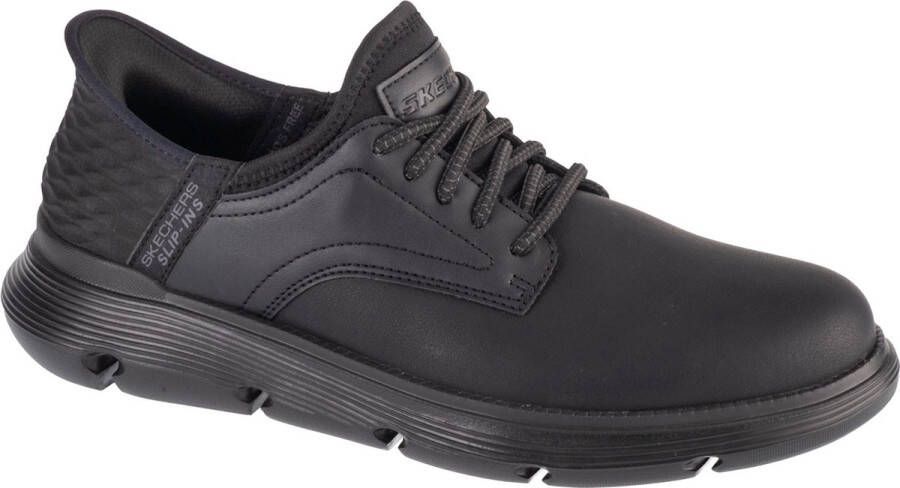 Skechers Slip-Ins: Garza Gervin 205046-BBK Mannen Zwart Schoenen