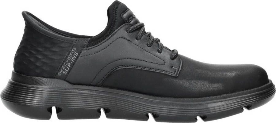 Skechers Slip-Ins: Garza Gervin 205046-BBK Mannen Zwart Schoenen