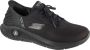 Skechers Slip-Ins: Go Walk Anywhere Worldwide 216314-BBK Mannen Zwart Sneakers - Thumbnail 1