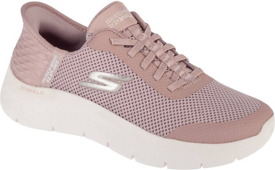 Skechers Slip-Ins: GO WALK Flex Grand Entry Vrouwen Purper Sneakers