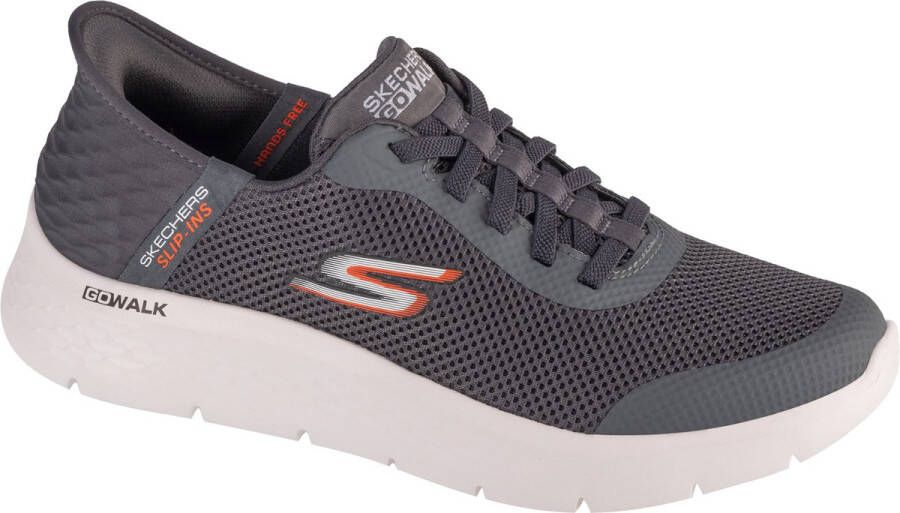 Skechers Slip-Ins: Go Walk Flex Hands Up 216324-GRY Mannen Grijs Sneakers