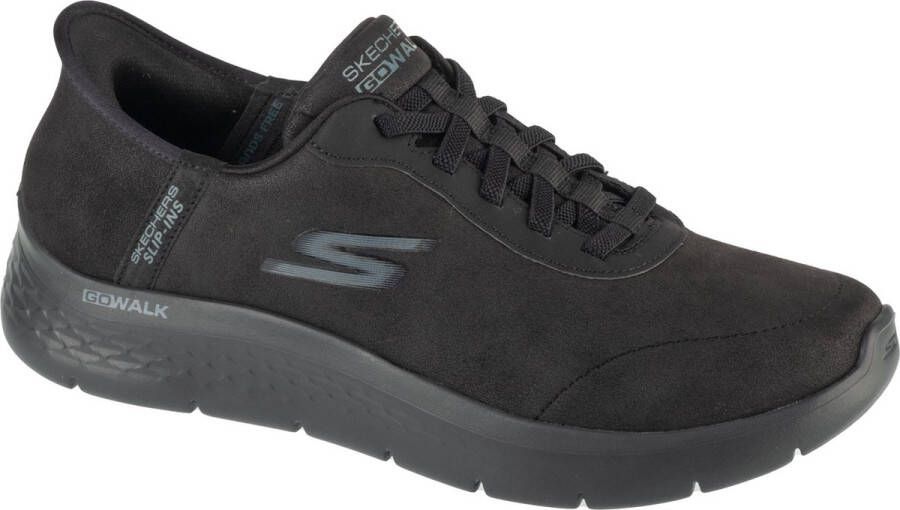 Skechers Slip-Ins: GO Walk Flex Smooth Motion 216326-BBK Mannen Zwart Sneakers