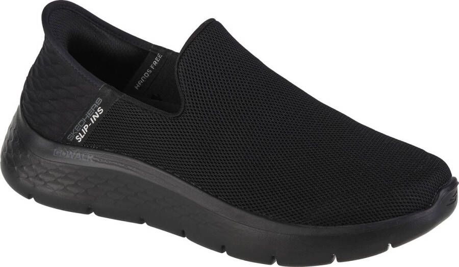 Skechers Go Walk Flex Slip-ins 216491-BBK Mannen Zwart Sneakers