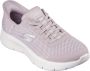 Skechers Dames Wandelschoen Go Walk Flex Grand Entry Roze ROSE - Thumbnail 7