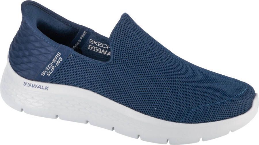 Skechers Slip-Ins: Go Walk Flex No Hands 216491-NVY Mannen Marineblauw Sneakers