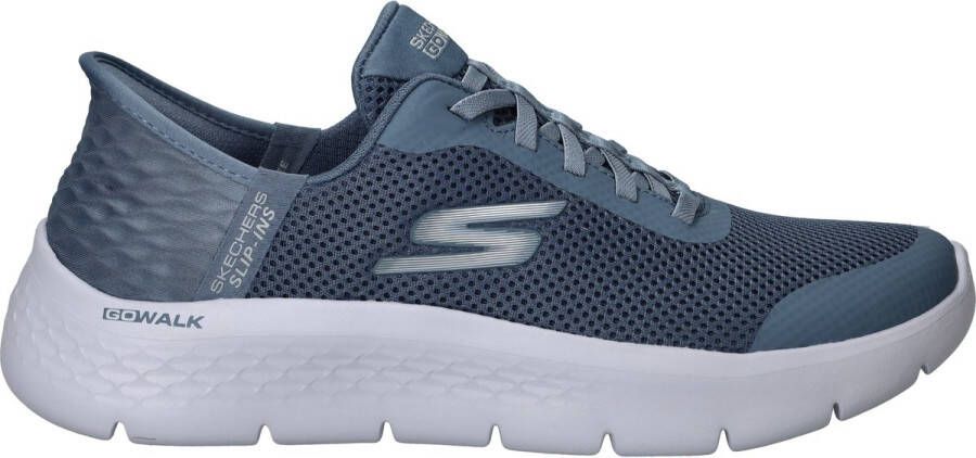 Skechers Slip-Ins Go Walk Flex Sneakers Dames Blauw